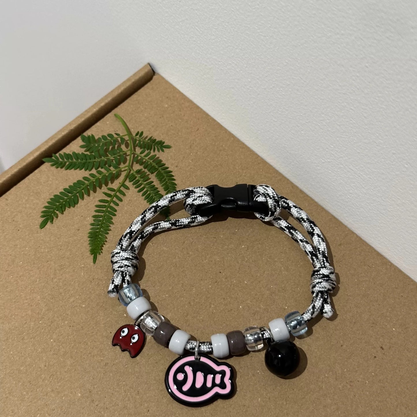 Adjustable Braided Cat Collar with Bell
