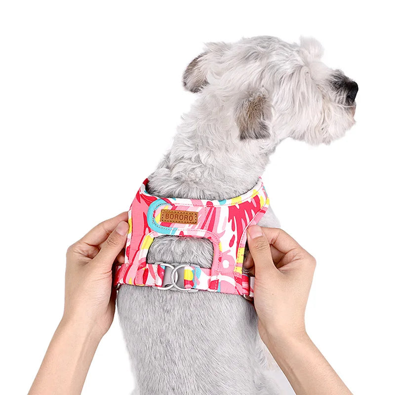 Adjustable Mesh Vest Harness for Dogs & Cats