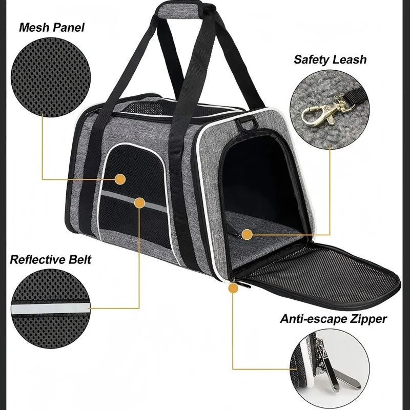 Foldable Pet Travel Carrier