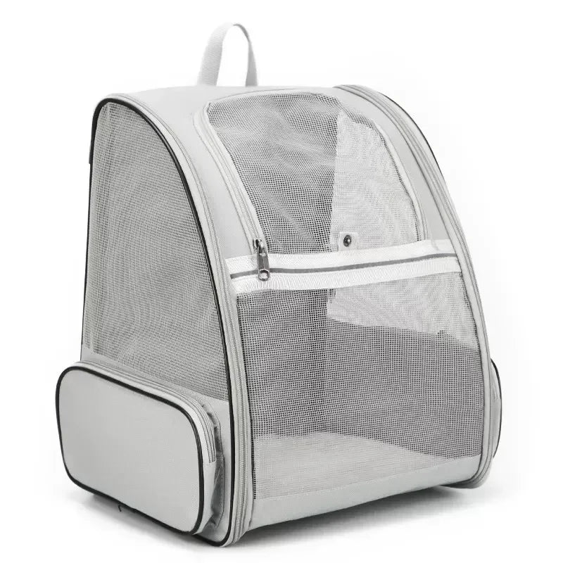 Breathable Foldable Pet Carrier Backpack — Portable Travel Bag for Cats & Puppies