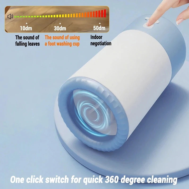 Portable Electric Pet Paw Cleaner | Low Noise & Waterproof