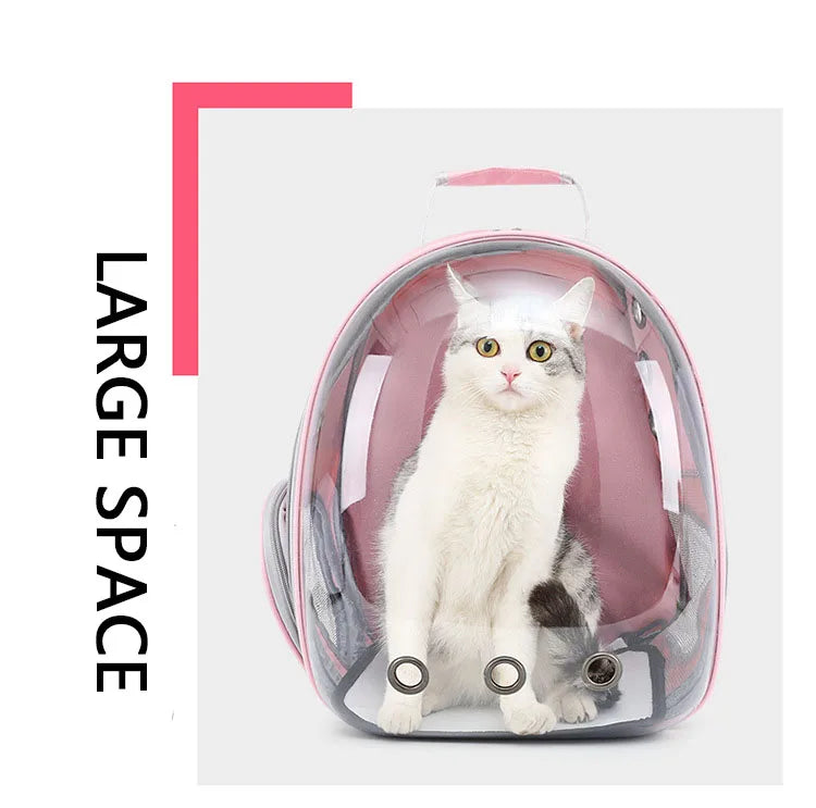 Sac à dos de transport pour chat à ouverture latérale grand espace — Prêt pour la cabine et les voyages