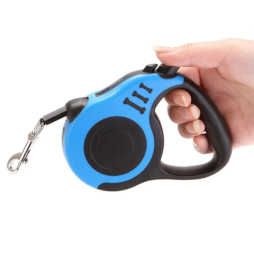 Laisse Rétractable pour Chien - Laisse Automatique en Nylon pour Chiens de Petite et Moyenne Taille