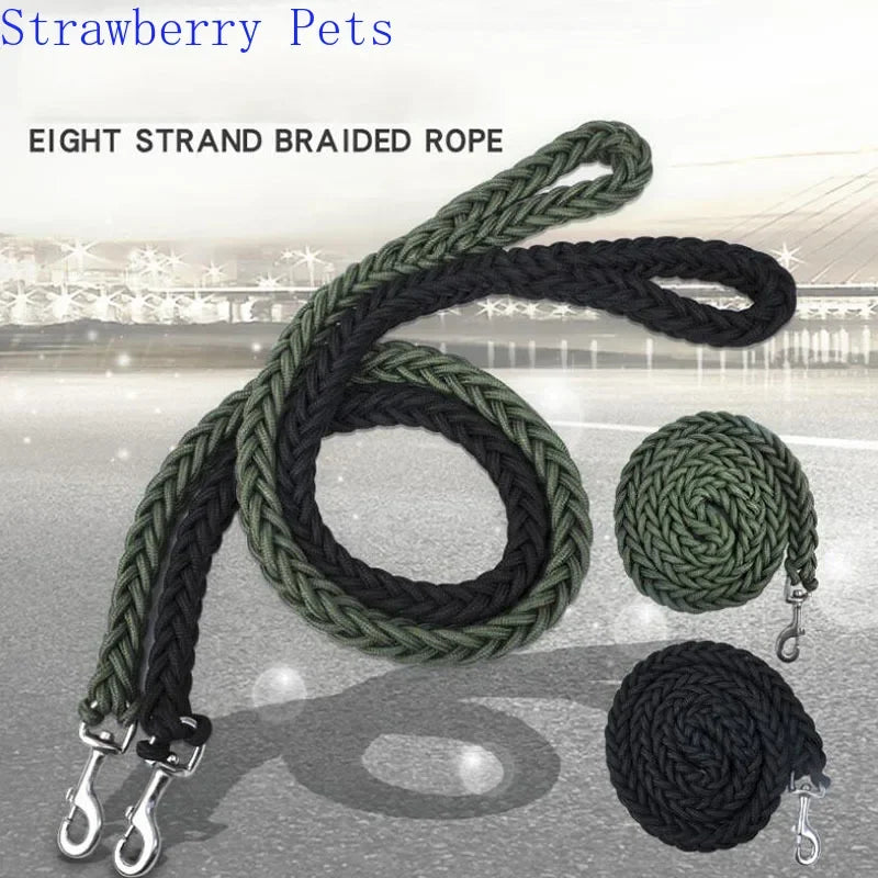 Heavy Duty Nylon Dog Leash & Collar Set - 130cm