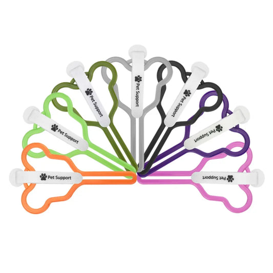 Hands-Free Dog Poop Bag Dispenser with Clip