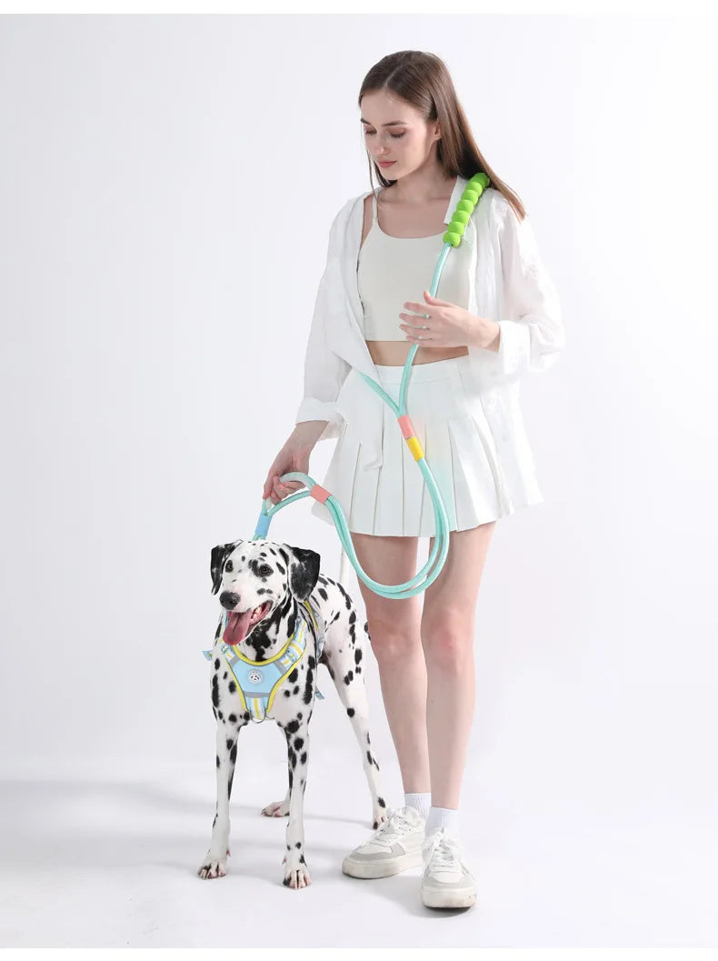 Anti-Slip Nylon Dog Lead — Lightweight & Wear-Resistant