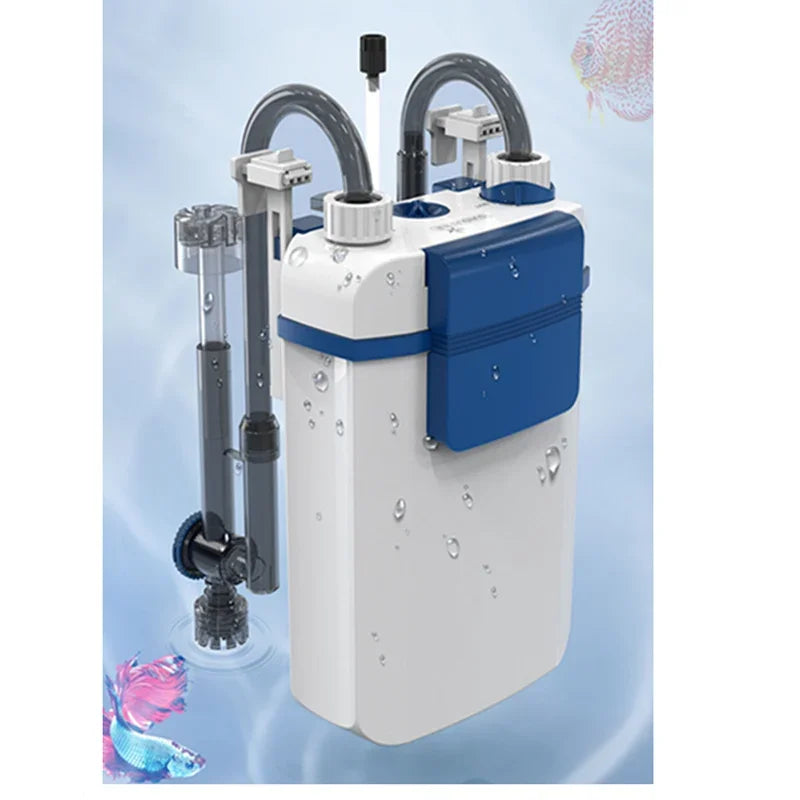 Wall-Mounted Aquarium Filter & Circulation Pump
