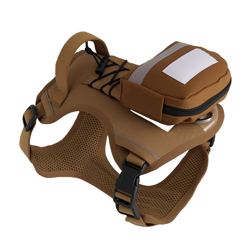 Tactical Training Dog Harness & Leash Set