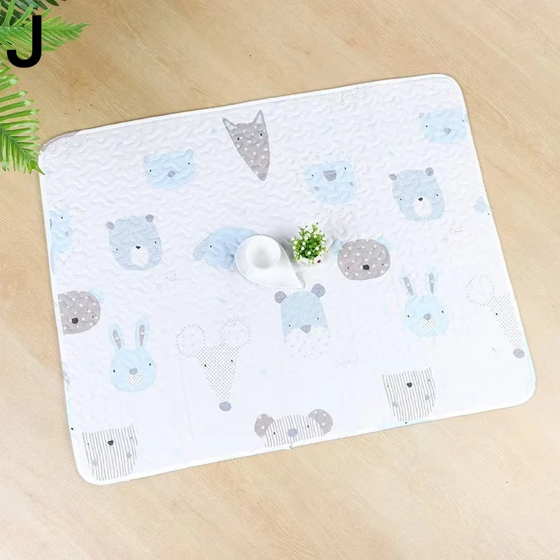 Washable Cotton Pet Floor Mat – Multi-Use Bedding Pad
