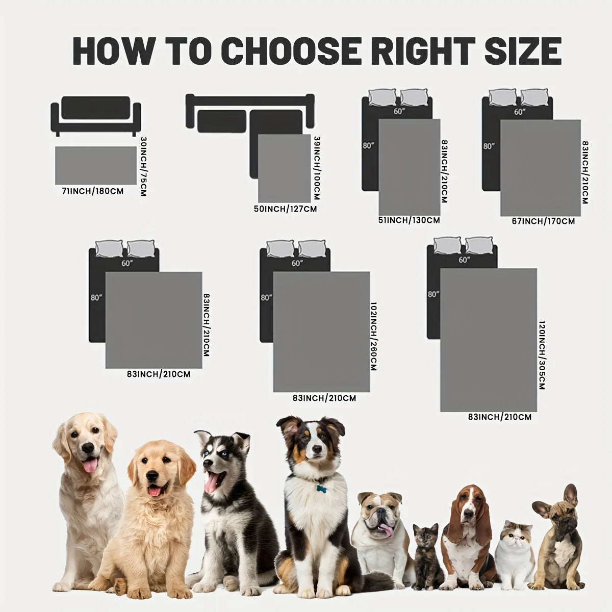 Pet Furniture & Bed Cover