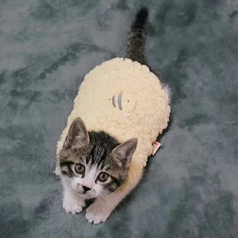 Warm Fleece Vest for Kittens, Puppies & Small Pets
