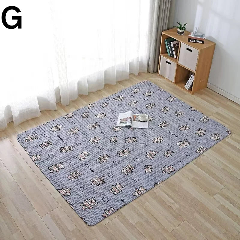 Washable Cotton Pet Floor Mat – Multi-Use Bedding Pad