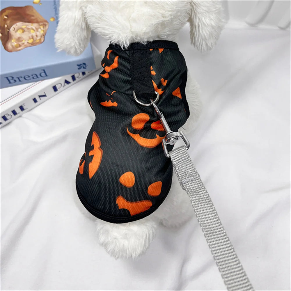 Halloween Print Pet Vest