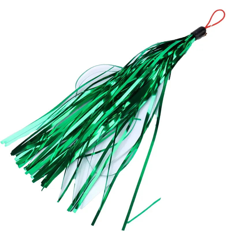 Feather Wand Cat Toy with Bell & Worm String - Interactive Teaser Set