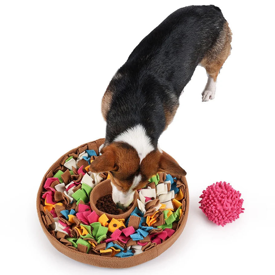 Interactive Dog Snuffle Mat & Digging Toy