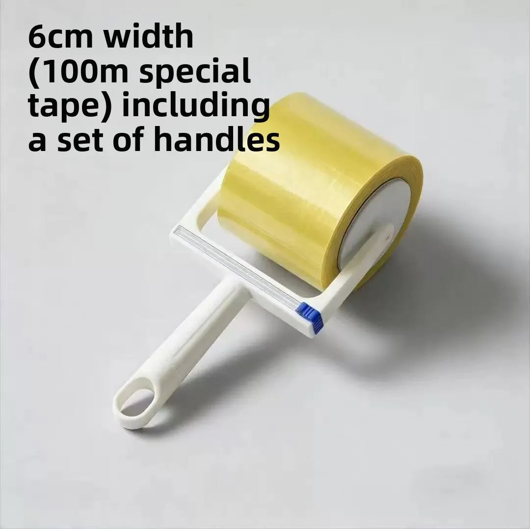Wide Sticky Pet Hair Lint Roller Tape
