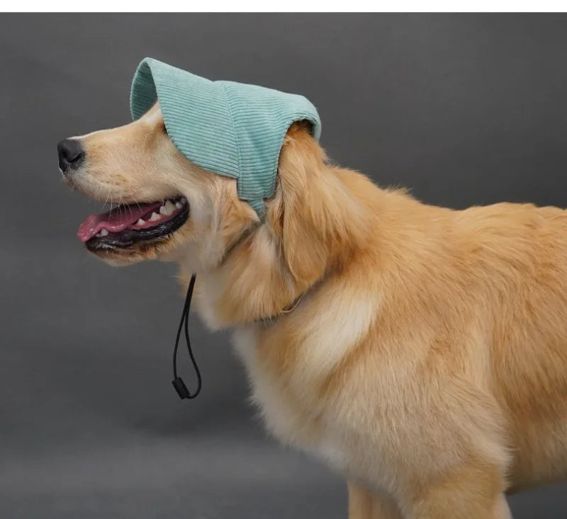 Pet Baseball Cap with Ear Holes | Adjustable Summer Sport Hat for Dogs & Cats