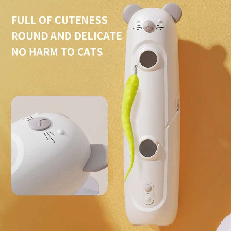 Interactive Caterpillar Cat Toy