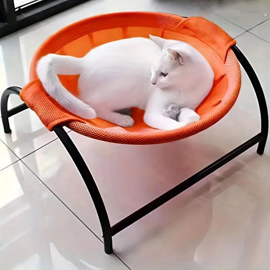 Free-Standing Cat Hammock Bed — Indoor & Outdoor Use