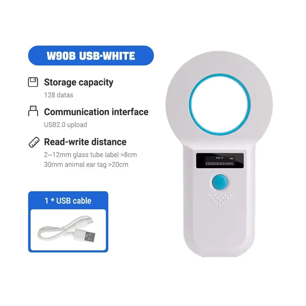 Pet Microchip Scanner & RFID Reader