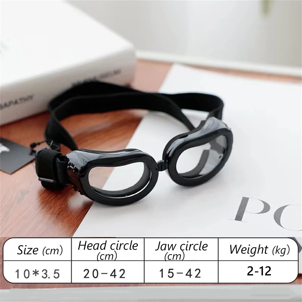 UV & Windproof Sunglasses Goggles for Small Dogs & Cats