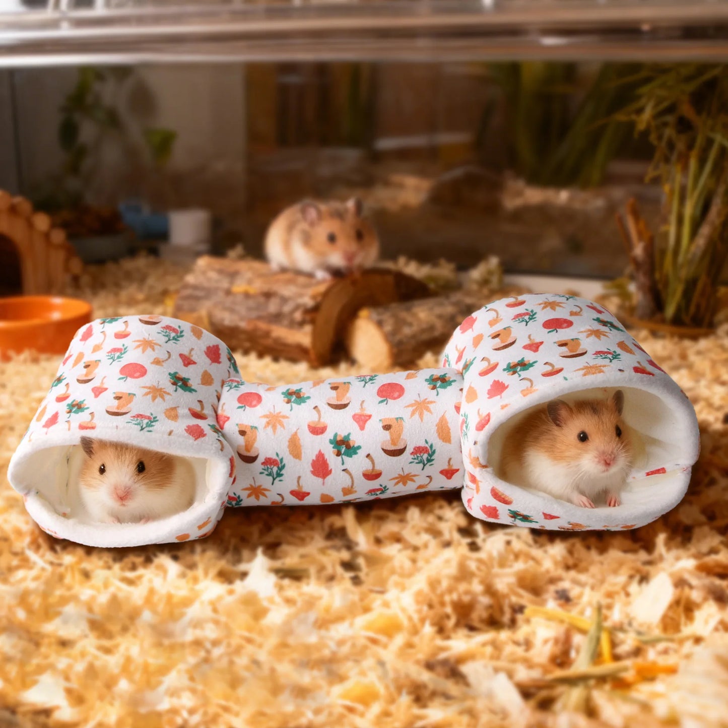 Nid Cachette pour Hamster - Maison Douillette en Coton