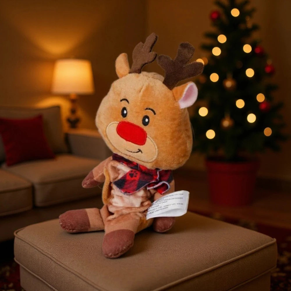 Christmas Plush Squeaky Dog Toy
