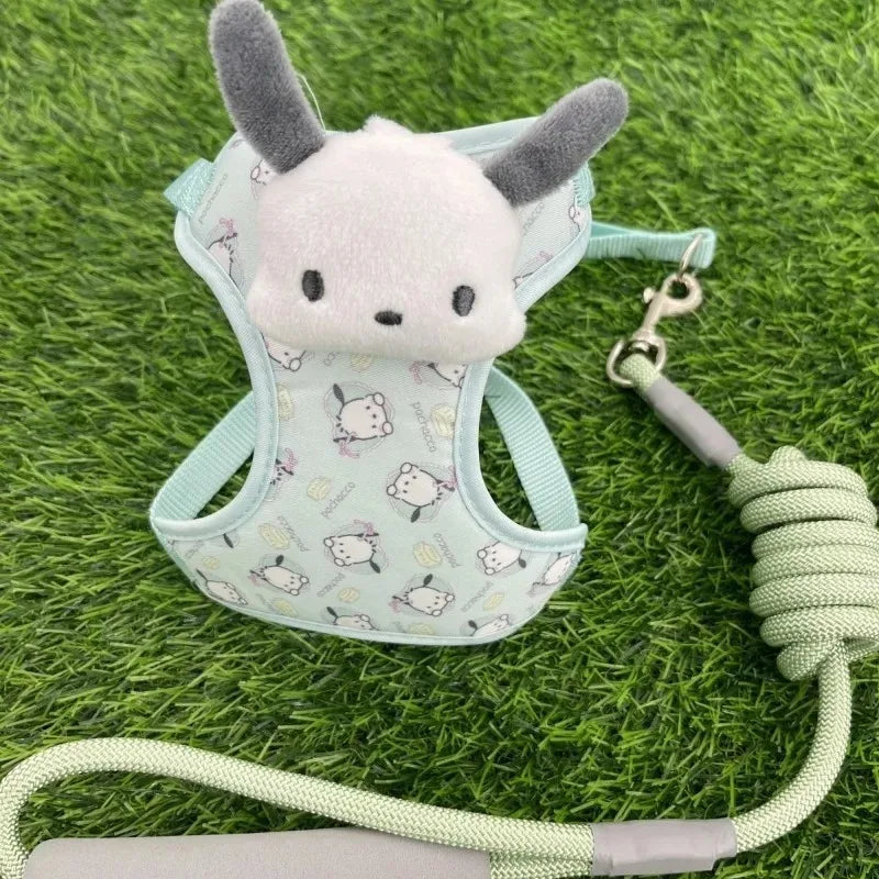 Harnais gilet pour animaux avec sangle de poitrine réglable