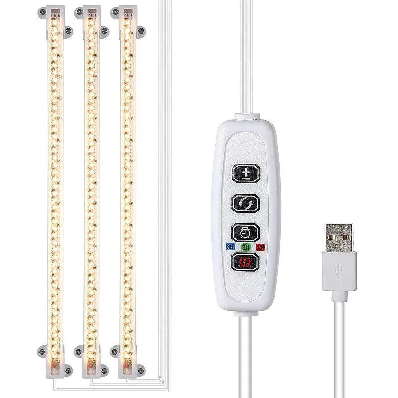Lampe de croissance LED USB – Lampe de culture d'intérieur pour semis, plantes et fleurs