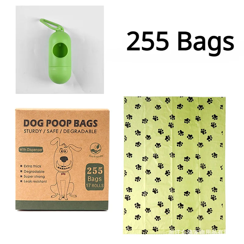 Biodegradable Dog Poop Bags with Dispenser