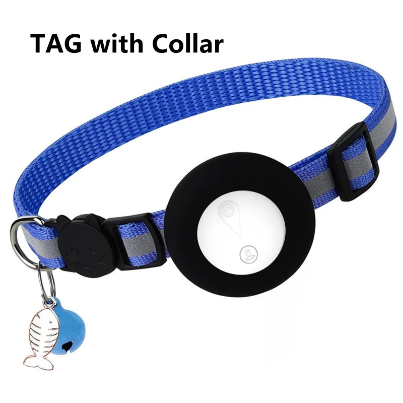 Pet Locator Tag with Optional Collar