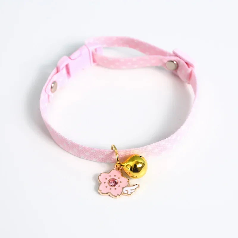Fruity Avocado Pendant Collar with Bell for Small Dogs and Cats