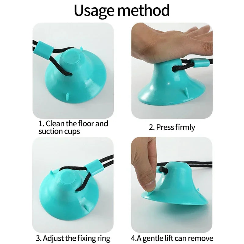 Suction Cup Tug Toy with Ball