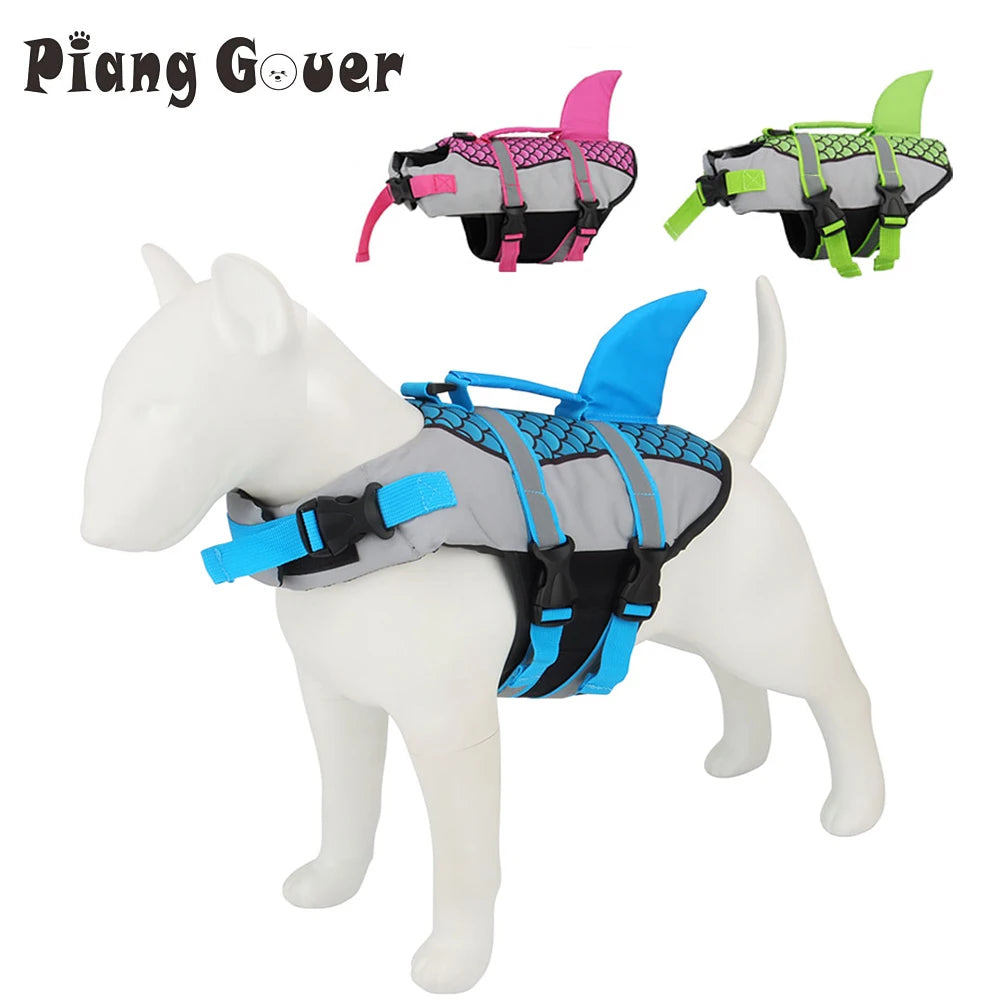 Shark Swim Vest & Life Jacket for Dogs