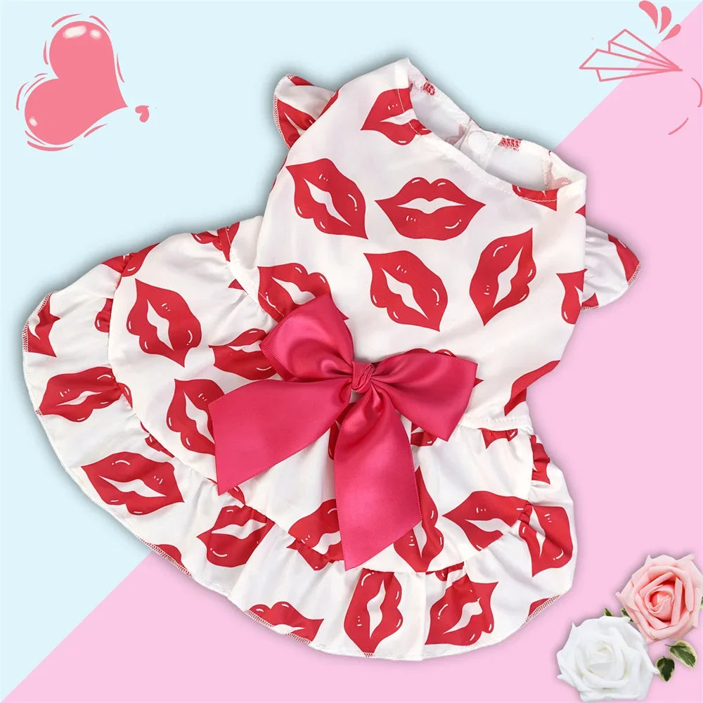 Bow Knot Princess Dress for Small Dogs & Cats