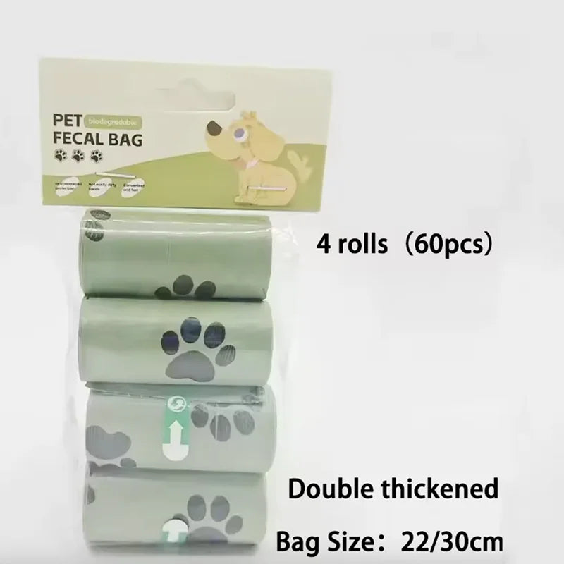 Reflective Dog Leash with Poop Bag Dispenser