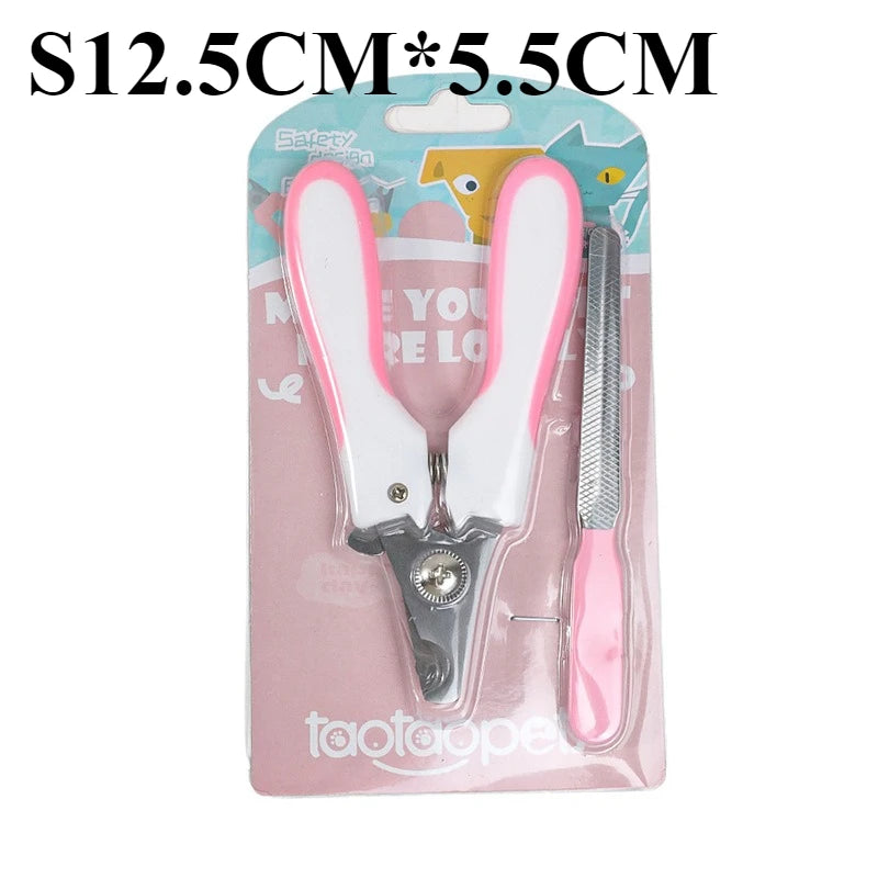 Pet Nail Clippers - Stainless Steel Grooming Tool for Dogs and Cats