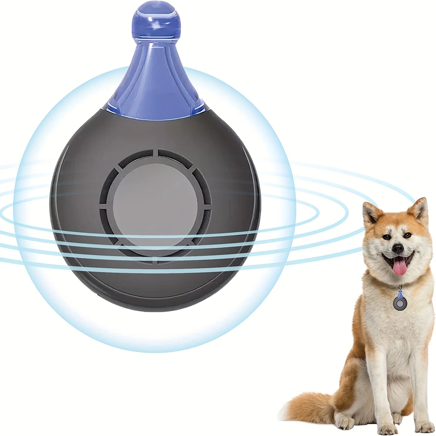 Répulsif antipuces et tiques à ultrasons pour animaux de compagnie - Dispositif de protection antiparasitaire sans produits chimiques