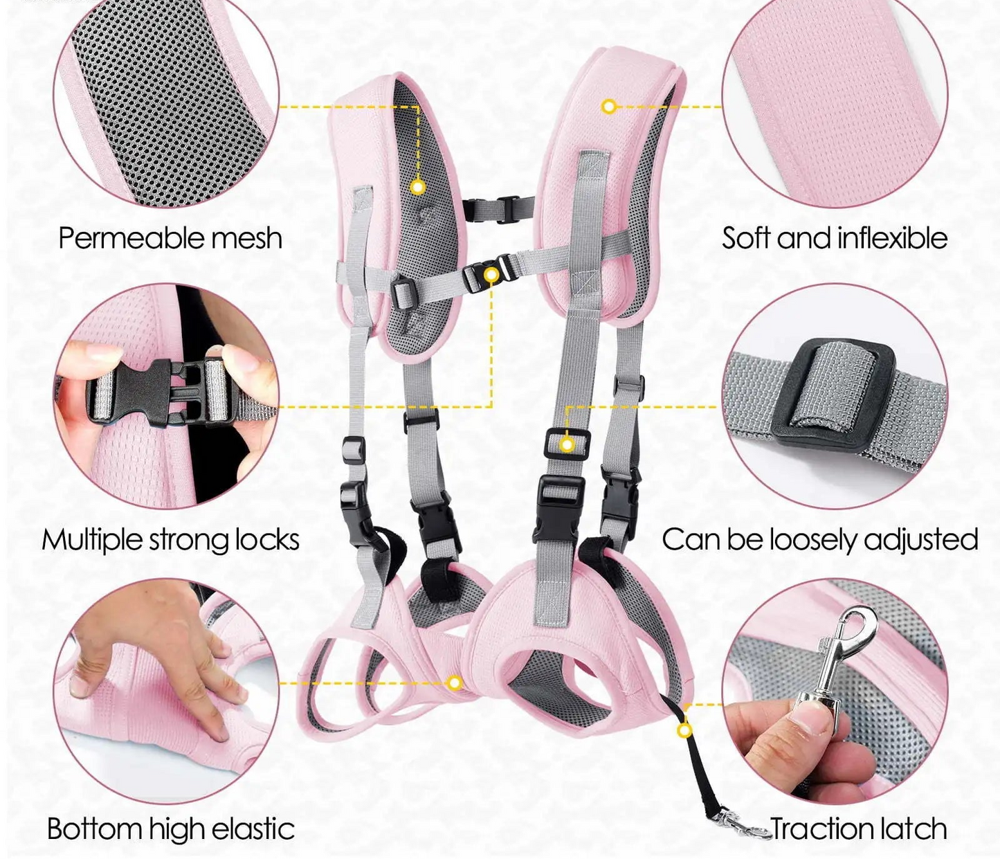 Breathable Pet Carrier Backpack - Adjustable Design for Small to Medium Dogs