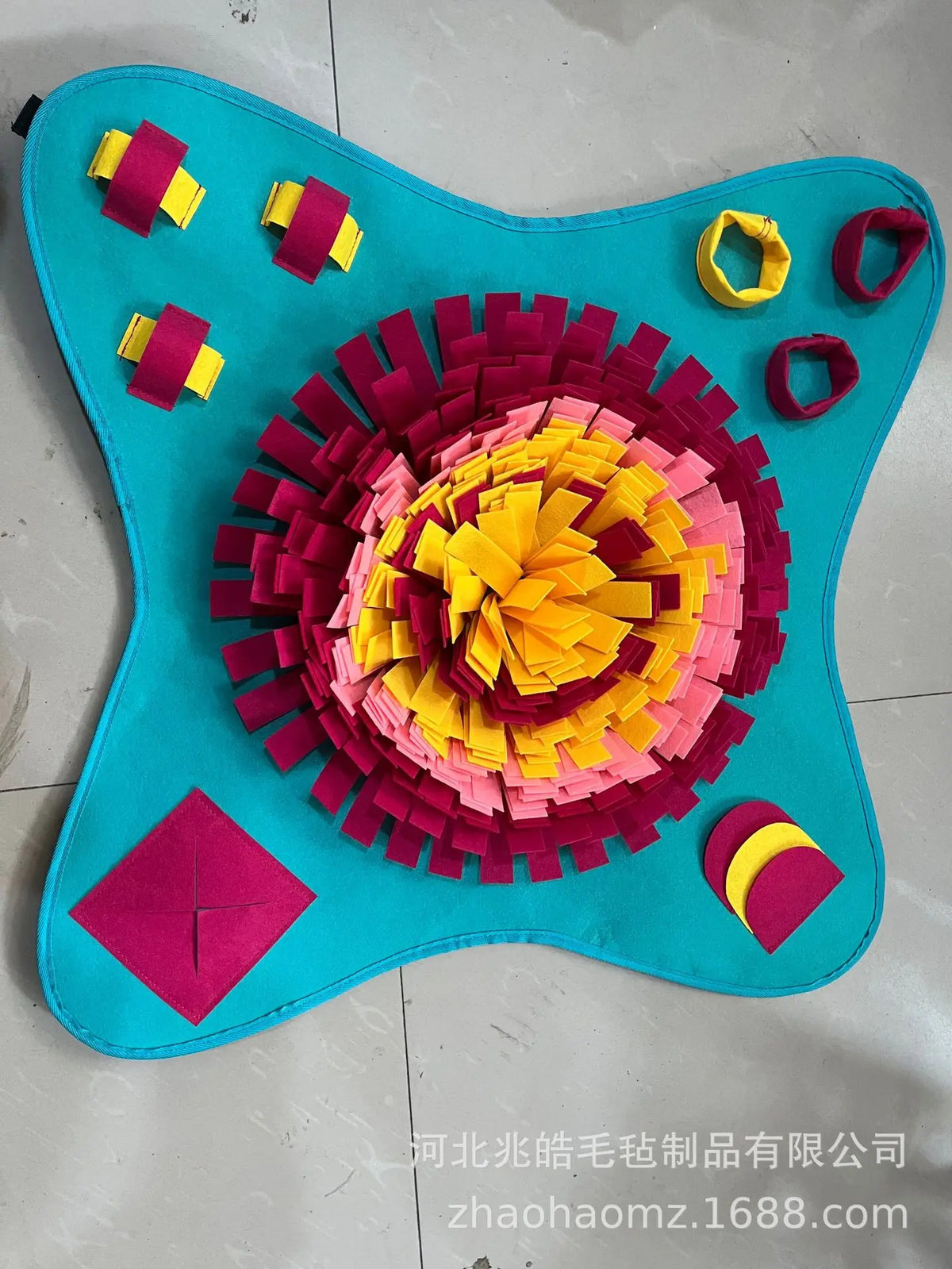 Fleece Dog Snuffle Mat
