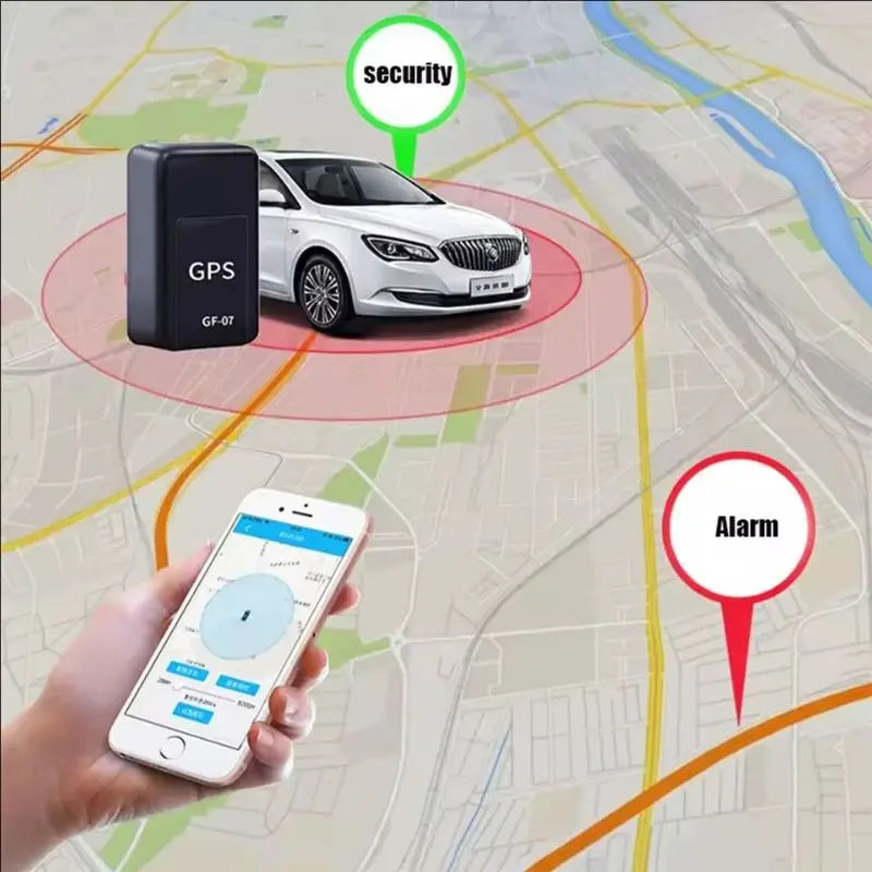 GF07 Mini Magnetic GPS Tracker — Anti-Theft Vehicle & Asset Security