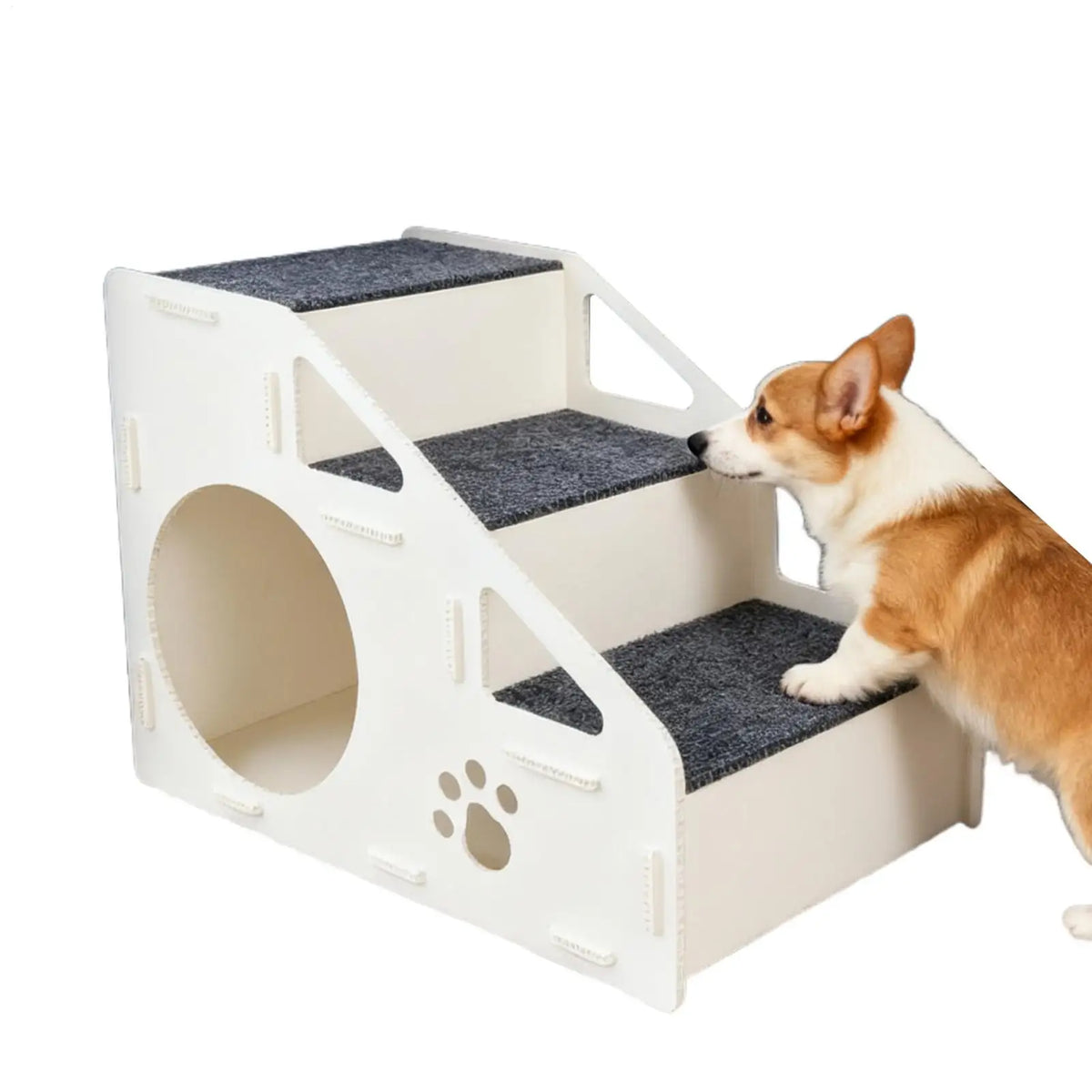 Portable Indoor Pet Stairs for Dogs & Cats