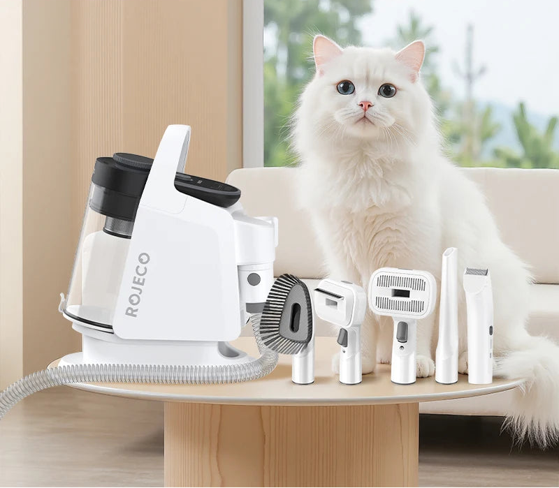 5-in-1 Pet Grooming Vacuum Kit for Dogs & Cats