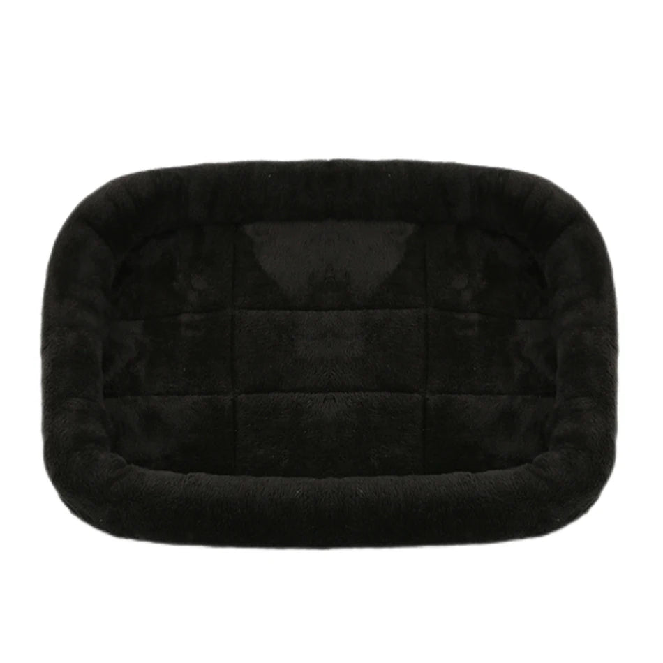 Soft Plush Pet Bed Mat – Calming Cushion for Cats & Dogs, S to XXL