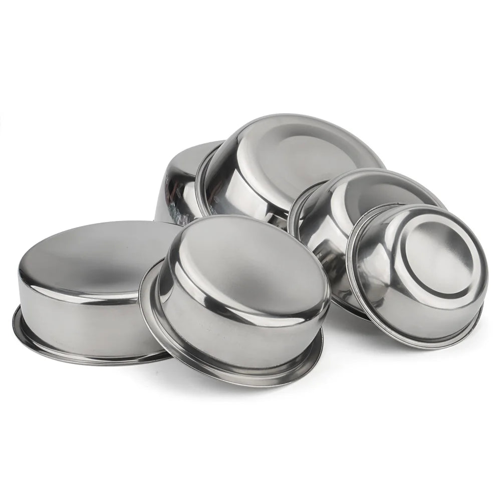 Stainless Steel Pet Bowl for Dogs & Cats