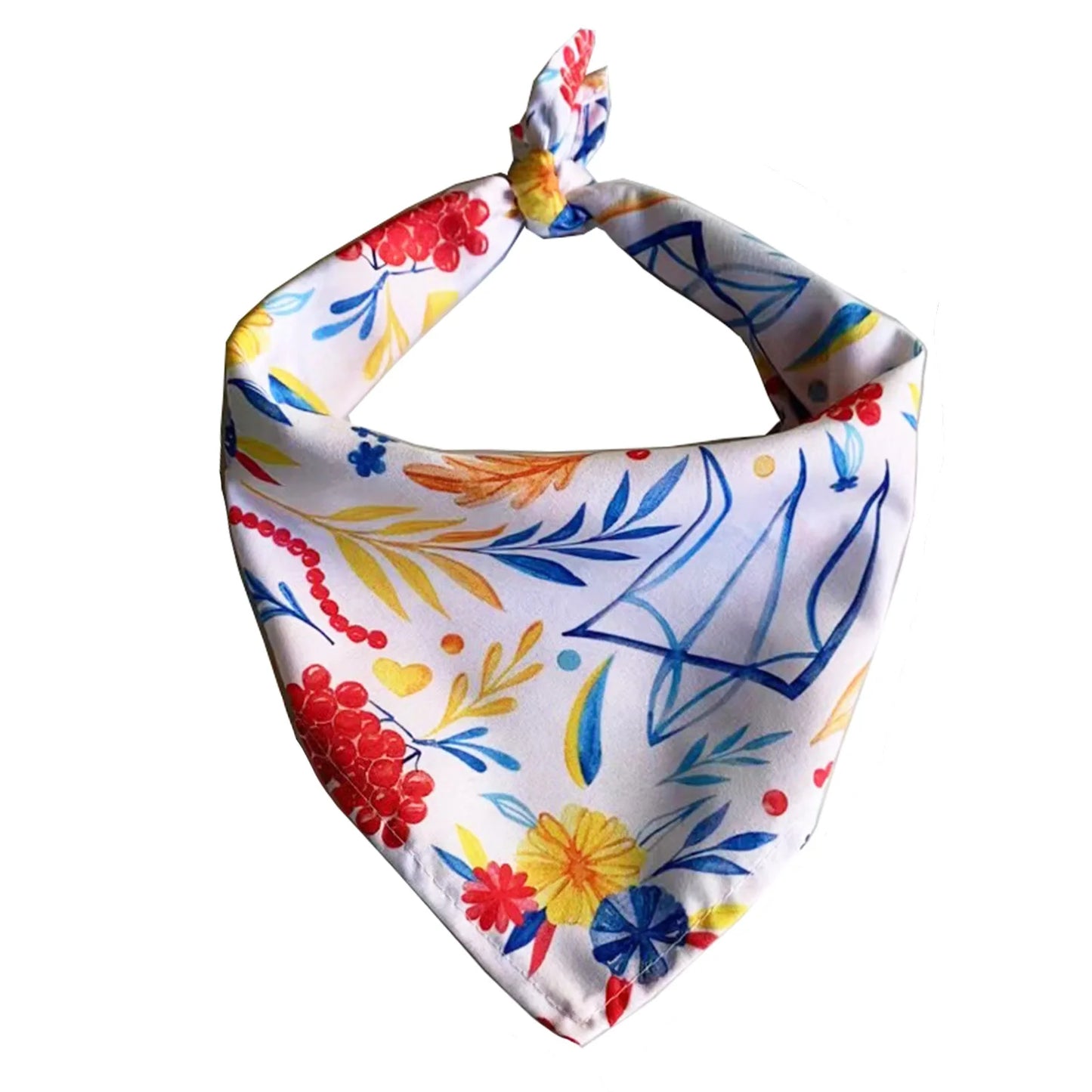 Triangular Dog Bandana Scarf – Summer & Beach