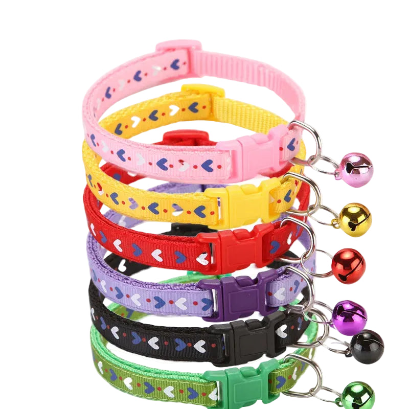 Adjustable Cat Collar with Bell