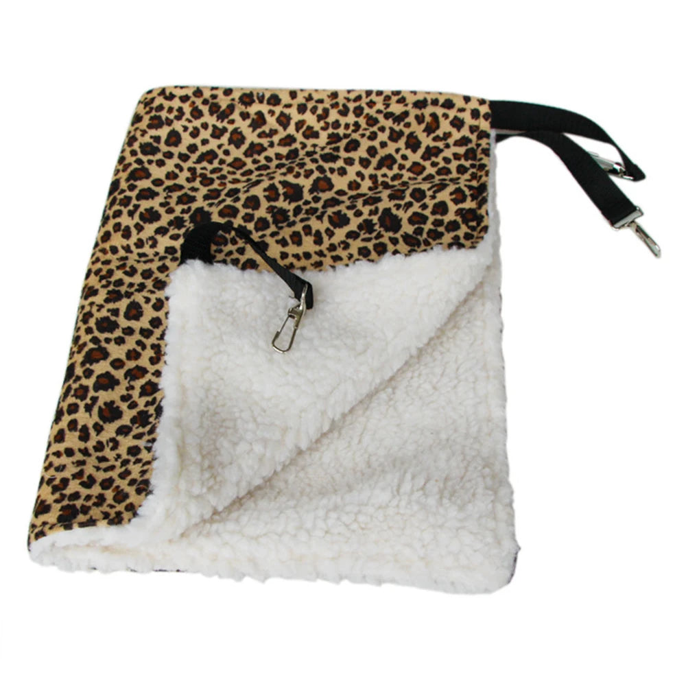 Plush Hanging Hammock Bed for Cats & Small Animals