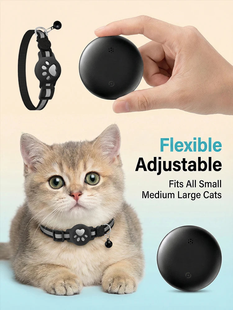 Google Find Hub Smart Location Tag for Android — Pet Collar, Keys & Bags