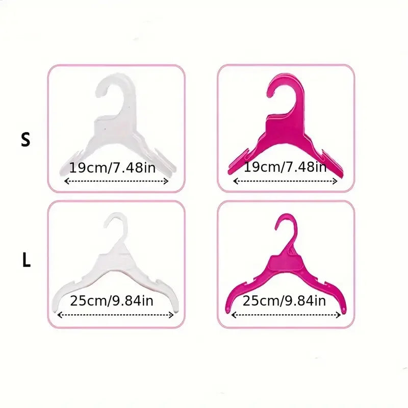 Anti-Slip Plastic Hanger for Pet Clothes